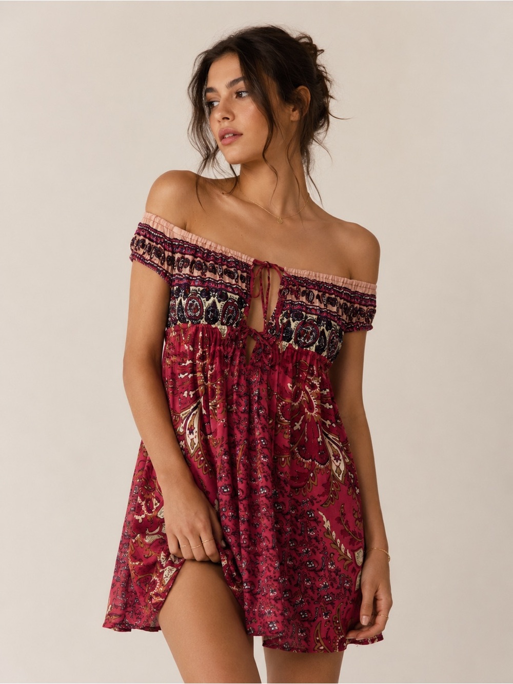 🎉LAST PIECE🎉Free People‎ Bali Mariposa Mini Slip